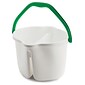 Libman 3 Gallon Clean & Rinse Bucket, White, 3/CT