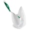 Libman Premium Angled Toilet Bowl Brush & Caddy, 4/Carton (1022)