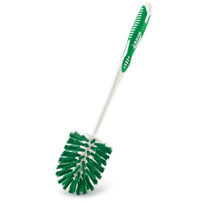 Libman Round Bowl Brush, Polypropylene, 14, Green & White, 6 Pack, (0022)