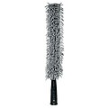 Libman Flexible Microfiber Duster, Polypropylene Handle, 24 x 3 Head, Gray & Black, Case of 6, (0585)