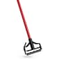 Libman Quick-Change Mop Handle, Red & Black, 6/Carton (0982)