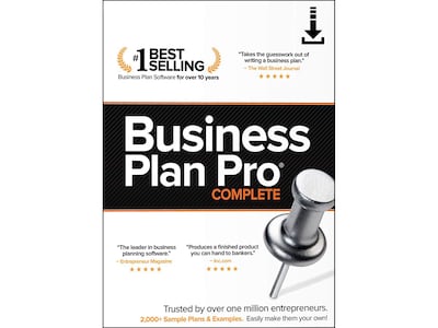 Palo Alto Software Business Plan Pro Complete, Windows, Download (SAPS2HFY7Z58UHD)