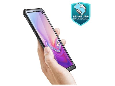 i-Blason Ares Black Rugged Case for Samsung Galaxy S10 (Galaxy-S10-Ares-SP-Black)