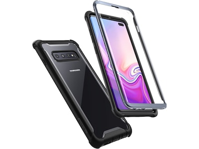 i-Blason Ares Black Rugged Case for Samsung Galaxy S10+ (Galaxy-S10Plus-Ares-SP-Black)