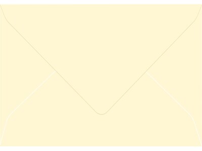 Great Papers Moistenable Glue #12 Invitation Envelope, Light Cream, 25/Pack (2019027)