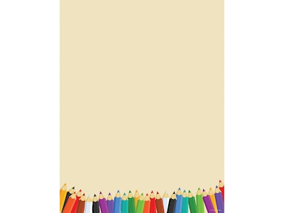 Great Papers! Back To School Everyday Letterhead, Multicolor, 80 Per Pack (2019055)