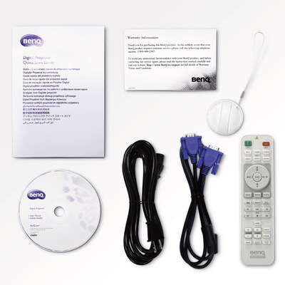 BenQ MH733 High Brightness 1080P DLP Business Projector, 4000 lumens, 3D, Network LAN RJ45 Control