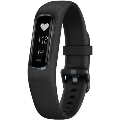 Garmin vivosmart 4 Activity Tracker, Black with Midnight Hardware, Large Wrists (010-01995-13)