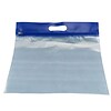 Bags of Bags ZIPAFILE 14H x 13W Polyethylene Storage Bags, Clear Bag - Blue Zip, 25/Pack (BOBZFH14