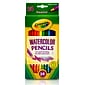 Crayola Watercolor Classic Drawing Pencils, Assorted Colors, 3/Bundle (BIN4304)