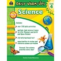 Teacher Created Resources Daily Warm-Ups: Science Grade 4 Education Printed Book for Science, Book,