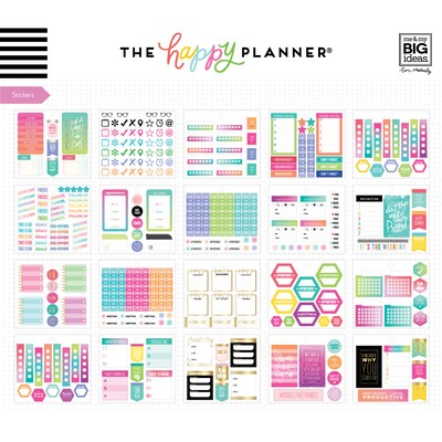 The Happy Planner Multi Accessory Pack, Productivity (PLMP-02)