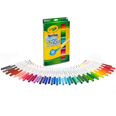 Crayola 50 Pip Squeaks Washable Markers: What's Inside the Box