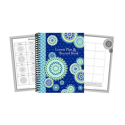 Eureka Blue Harmony 160 Pages Lesson Planner and Record Book, Each (EU-866273)