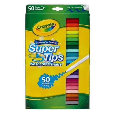 Crayola Silly Scents Markers Washable Chisel Tip 6 ct