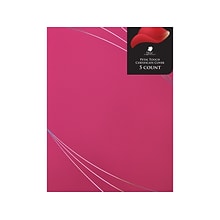 Great Papers Petal Touch Certificate Holders, 9.34 x 12, Pink, 5/Pack (2019000)