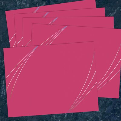 Great Papers Petal Touch Certificate Holders, 9.34" x 12", Pink, 5/Pack (2019000)