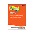 Individual Software Professor Teaches Word 2019 for 1 User, Windows, Disk and Download (PRF-WC19)