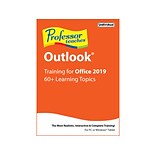 Individual Software Professor Teaches Outlook 2019 for 1 User, Windows, Disk and Download (PRF-KC19)