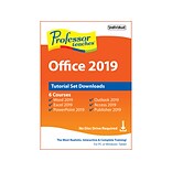 Individual Software Professor Teaches Office 2019 for 1 User, Windows, Disk and Download (PDB-O19)