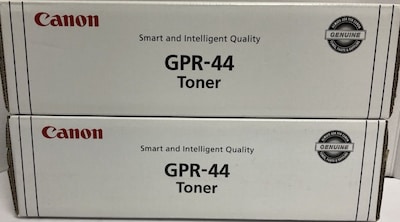 Canon GPR-44 Black Standard Yield Toner Cartridge, 2/Pack (CNM2662B009AA)