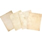 Great Papers! Rustic Antique Everyday Letterhead, Assorted Colors, 80/Pack (2019006)