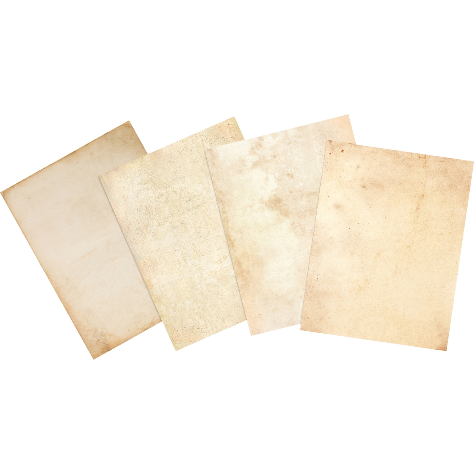 Great Papers! Rustic Antique Everyday Letterhead, Assorted Colors, 80/Pack (2019006)