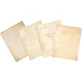 Great Papers! Rustic Antique Everyday Letterhead, Assorted Colors, 80/Pack (2019006)