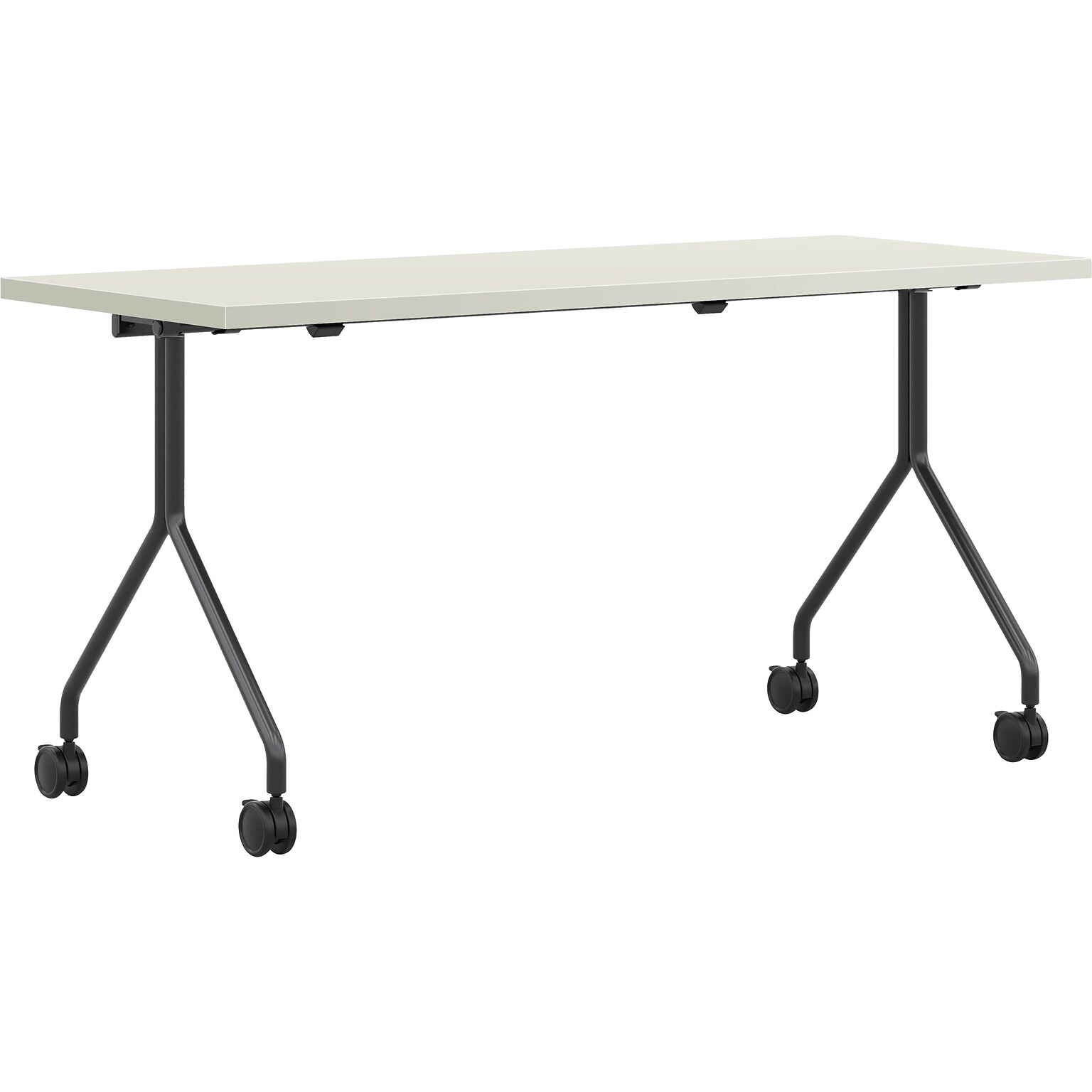 HON Between Training Room Table, 24 x 48, Silver Mesh (HONPT2448NSB9LT)