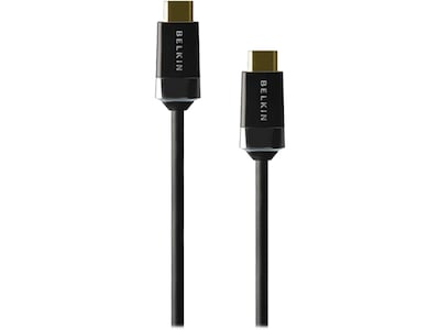 Belkin 6.6 ft. HDMI 4K Audio/Video Cable, Male to Male, Black (AV10050BT2M)