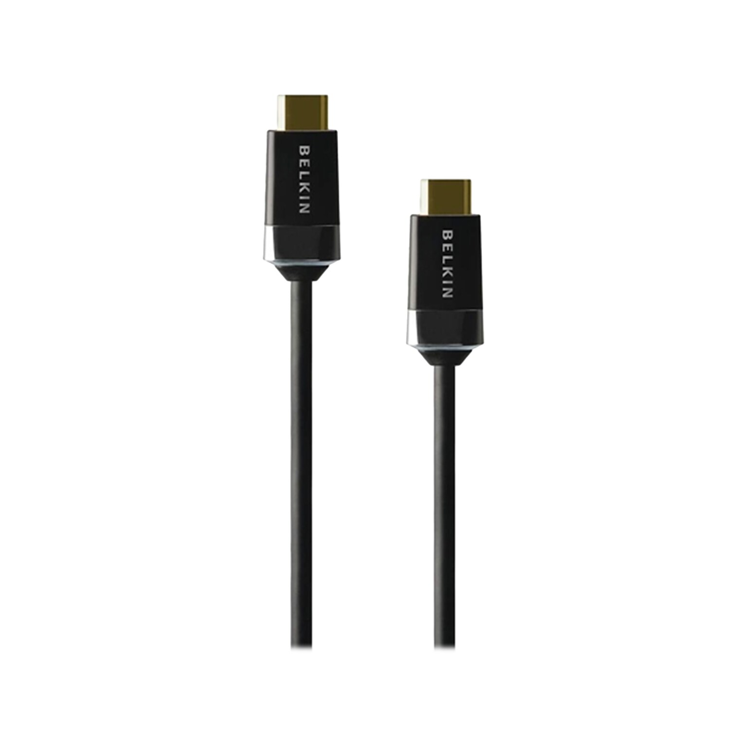 Belkin 6.6 ft. HDMI 4K Audio/Video Cable, Male to Male, Black (AV10050BT2M)
