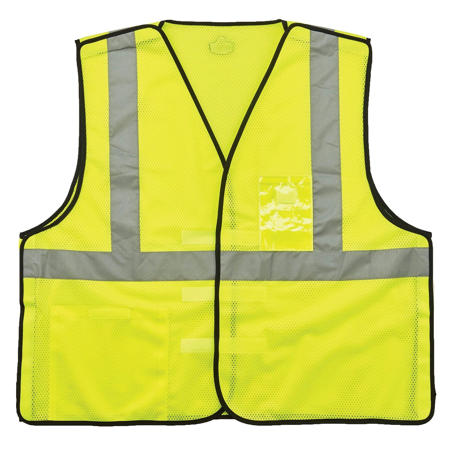 GloWear 8216BA Type R Class 2 Breakaway Mesh Vest w/ ID Badge Holder, L/XL, 1 pack (21095)