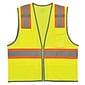 GloWear 8246Z Two-Tone Mesh Vest with Reflective Binding, ANSI Class R2, L/XL (24145)