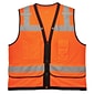 GloWear 8253HDZ Heavy-Duty Mesh Surveyors Vest, ANSI Class R2, 2XL/3XL, 1 pack (23317)