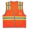 GloWear 8246Z Two-Tone Mesh Vest with Reflective Binding, ANSI Class R2, L/XL (24135)