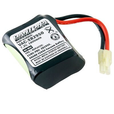 Dantona VAC-XB2950 7.2 V Ni-MH Vacuum Battery For Euro-Pro Shark XB2950 (VAC-XB2950)