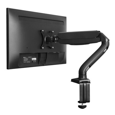 Uncaged Ergonomics Adjustable Single Computer Monitor LCD Arm/Mount, Black (MM-b)
