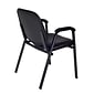 Regency Ace Vinyl Stack Chair, Black (2125LBK)