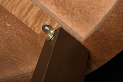 Regency Chloe 21"Dia Round End Table, Mocha Walnut (HWTE2123MW)