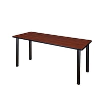 Regency Kee Training Table, 24D x 60W, Cherry/Black (MT6024CHBPBK)