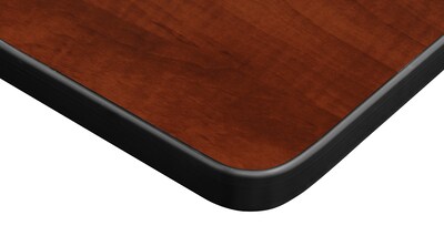Regency Kee Training Table, 24D x 60W, Cherry/Black (MT6024CHBPBK)