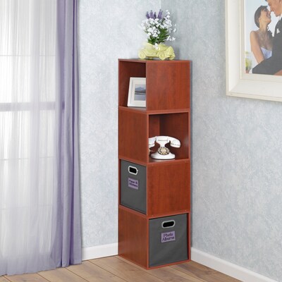 Niche Cubo Storage Set, 4 Cubes, Cherry (PC4PKWC)