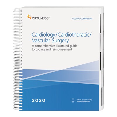 Optum360 2020 Coding Companion for Cardiology/Cardiothoracic/Vascular Surgery (ATCR20)