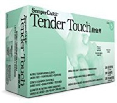 Sempermed Sempercare® Tender Touch™ Nitrile Exam Glove; Small, 200/Box