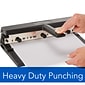 Swingline® Heavy Duty 2-7 Hole Punch, Adjustable Centers, 40 Sheet Capacity, Black (A7074440)