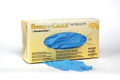 Sempermed Sempercare® Nitrile Exam Glove; X-Small, 200/Box, 10 Boxes/Case