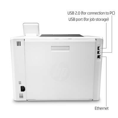 HP LaserJet Pro M454dw Wireless Color Laser Printer with Duplexing (W1Y45A)