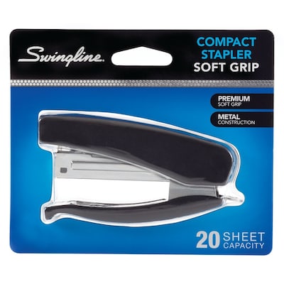 Swingline Desktop Stapler, 20-Sheet Capacity, Staples Included, Black (S7009901CC)