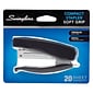Swingline Soft Grip Hand Stapler, 20 Sheet Capacity, Black (09901)