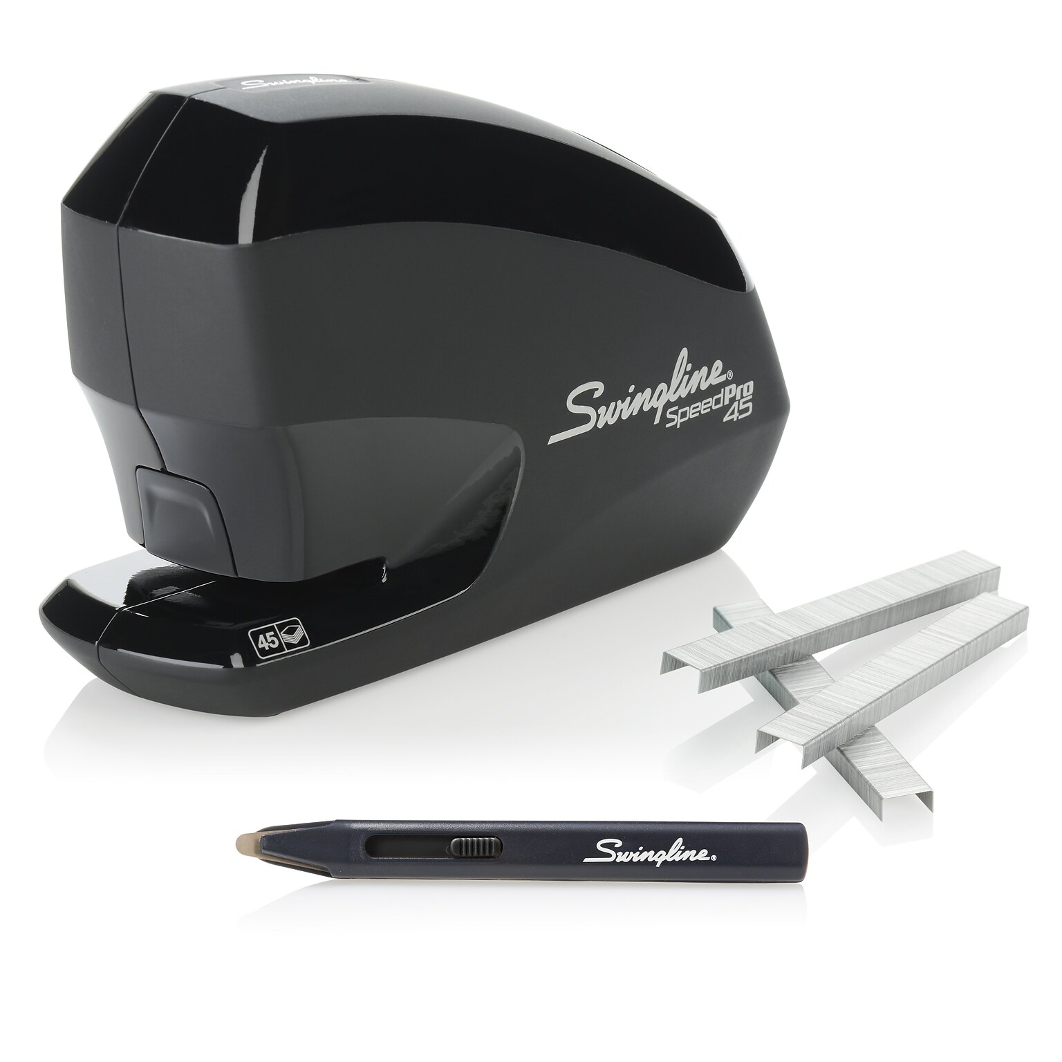 Swingline® Speed Pro™ Electric Stapler Value Pack, 45 Sheet Capacity, Black (42141)